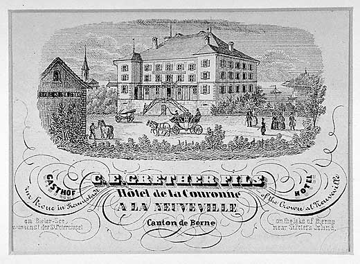 Hôtel de la Couronne à Berne