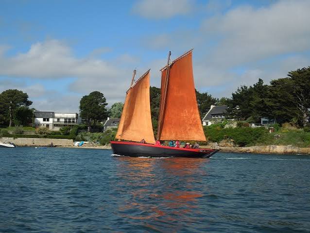Voilier sur le Golfe du Morbihan