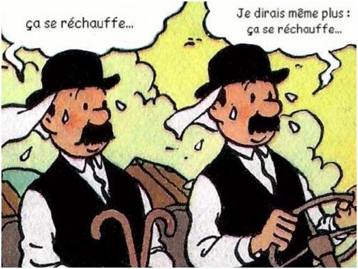 RÃ©sultat de recherche d'images pour "les dupont Ã§a se rÃ©chauffe"